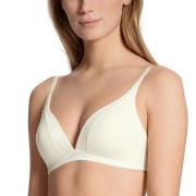 Calida BH Cate Triangle Soft-Bra Creme bomull C 75 Dam