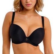 Freya BH Fascinate UW Moulded Plunge T-Shirt Bra Svart J 80 Dam