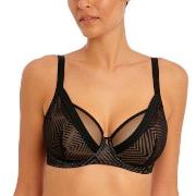 Freya BH Tailored UW High Apex Plunge Bra Svart F 80 Dam