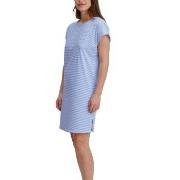 Calida Lovely Nights Short Sleeve Nightdress Ljusblå bomull Large Dam