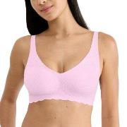 Sloggi BH ZERO Feel Bliss Soft Bra Rosa M+ Dam