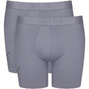 Sloggi Kalsonger 2P SLG Base Soft Short Grå X-Large Herr