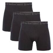 Bamboo basics Kalsonger 3P Rico Boxers Svart X-Large Herr