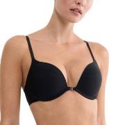 Triumph BH Pure Micro Push Up Bra With Front Closure Svart D 70 Dam