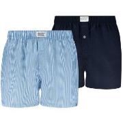 Levis Kalsonger 2P Men Woven Boxer Marin/Blå bomull Small Herr