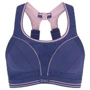 Shock Absorber BH Ultimate Run Bra Marin/Blå polyamid C 80 Dam