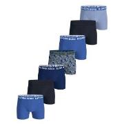 Björn Borg Kalsonger 7P Cotton Stretch Boxer Svart/Blå bomull XX-Large...