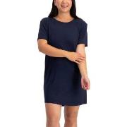 Bamboo Basics Nora PJ Big T-Shirt Navy viskos Small Dam