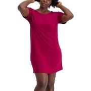 Bamboo Basics Nora PJ Big T-Shirt Röd viskos XX-Large Dam