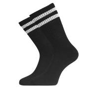 Bamboo basics Strumpor 2P Senna Outdoor Quarter Socks Svart/Vit Strl 3...