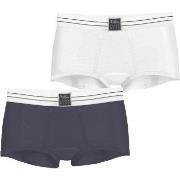 Björn Borg Trosor 2P Original Boxer Shorts Vit/Grå ekologisk bomull Sm...