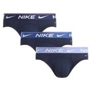 Nike Kalsonger 3P Ultra Comfort Hip Brief Blå polyester Medium Herr