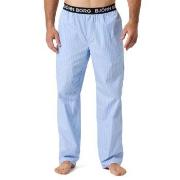Björn Borg Core Woven Logo Pyjama Pants Ljusblå bomull X-Large Herr