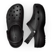 Crocs Classic Platform Clog Svart US W8 (EU 38-39) Dam