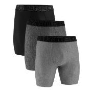 Under Armour Kalsonger 3P Performance Tech Solid 9in Boxers Grå/Svart ...