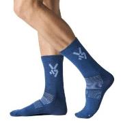 Sege Glide Light Wool Ski Socks Strumpor Marin/Blå Strl 37/39