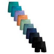 Muchachomalo Kalsonger 10P Solid Cotton Boxers Blandad Färg bomull Lar...