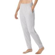 Schiesser Mix and Relax Long Pants With Cuff Ljusgrå bomull 40 Dam