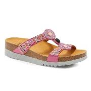 Scholl New Bogota Rosa/Vit Strl 42 Dam