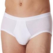 Schiesser Kalsonger Fine Rib Sport Brief 3XL-6XL Vit bomull 5XL Herr