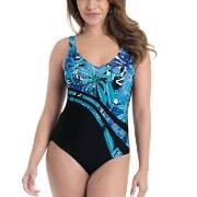 Anita Luella Swimsuit Svart/Blå C 48 Dam