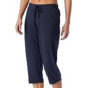 Schiesser Women Mix and Relax Pants Mörkblå bomull 42 Dam