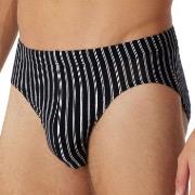 Schiesser Kalsonger Supermini Briefs Svart bomull Large Herr