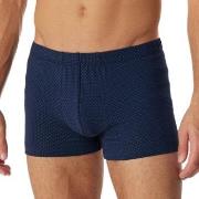 Schiesser Kalsonger Cotton Casuals Boxer Mörkblå bomull Medium Herr