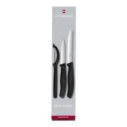 Victorinox - Swiss Classic Skalknivset 3 delar Svart