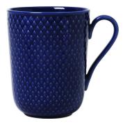 Lyngby Porcelæn - Rhombe Color Mugg m Handtag 33 cl Mörkblå