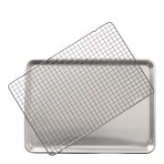 Nordic Ware - Naturals Half Sheet Bakplåt &  grillgaller 45x33 cm