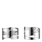 Alessi - Alessi Servettring 2-pack Silver