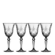 Lyngby Glas - Melodia Vitvinglas 21 cl 4-pack Klar