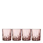 Lyngby Glas - Sorrento Whiskyglas 32 cl 4-pack Rosa