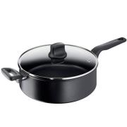 Tefal - Hard Titanium Pro Kastrull 28 cm Svart