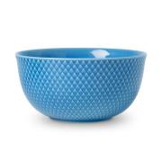 Lyngby Porcelæn - Rhombe color Serveringsskål 17,5 cm Blå