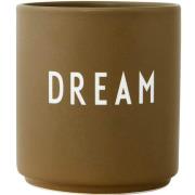 Design Letters - Favourite Mugg Dream 25 cl Olive