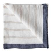 Tell Me More - Maya Servett 50x50 cm Natural Stripe