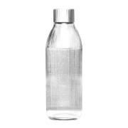 MySoda - Glassy glasflaska 1 L silver