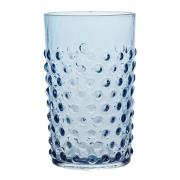 Klimchi - Hobnail glas 20 cl misty blue