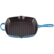 Le Creuset - Signature Grillpanna Kvadratisk 26 cm Azure