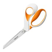 Fiskars - RazorEdge tygsax softgrip 23 cm orange/vit