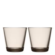 iittala - Kartio Glas 21 cl 2-pack Linne