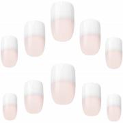 Elegant Touch Natural French Nails – 103 (M) (Pink) (Fade Tip)