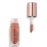 Makeup Revolution Pout Bomb Plumping Gloss 4.6ml (Various Shades) - Ro...