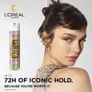 L'Oréal Paris Elnett Hair Spray for Dull Hair with Vitamin E 200ml