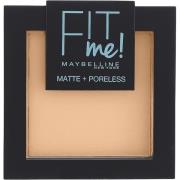 Maybelline Fit Me Matte + Poreless Powder,  Maybelline Puder