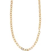 A&C Oslo Cut Anchor Chain Necklace Gold