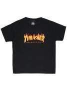 Thrasher Flame Kids T-Shirt black