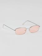 Glassy Rae Polarized Silver/Pink Mirror Solglasögon pink mirror